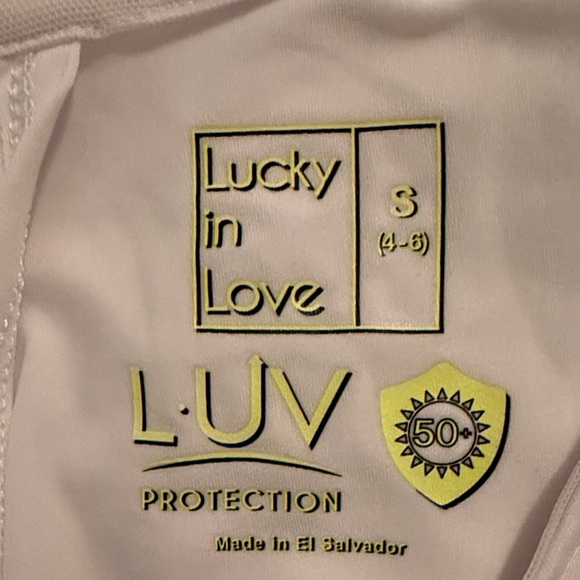 Lucky in Love Cream UV Protection Top - Picture 2 of 5